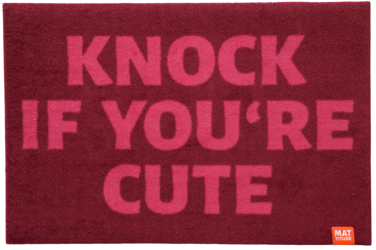 KNOCK IF YOU'RE CUTE