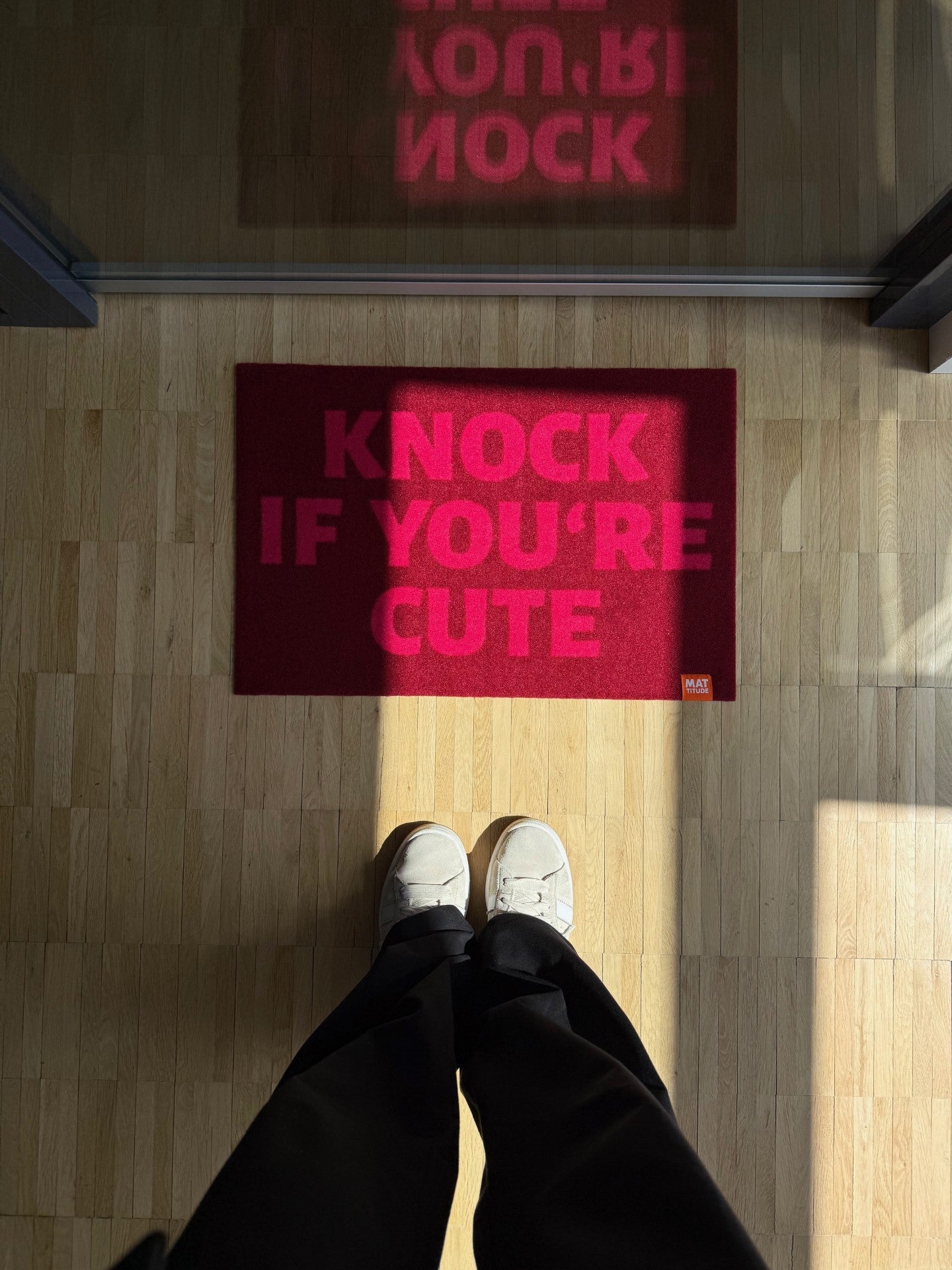 KNOCK IF YOU'RE CUTE